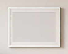 
Charger l'image dans la galerie, Empty matching frame, white, with mount