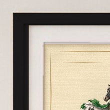 
Charger l'image dans la galerie, Black frame corner detail with conservation mount (illustrative mockup)