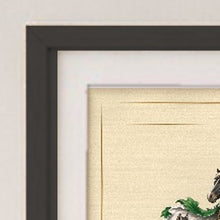 
Charger l'image dans la galerie, Dark Grey frame corner detail with conservation mount (illustrative mockup)