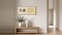
Charger l'image dans la galerie, Dual framed, one frame, natural (illustrative)
