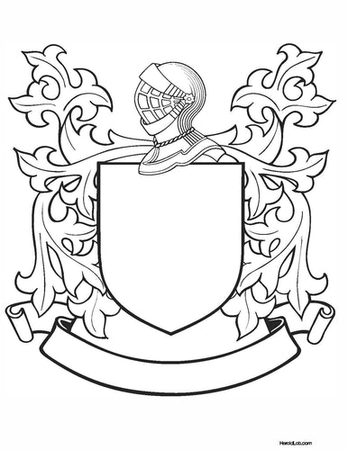 Build your Own Coat of Arms file PDF - Instant download